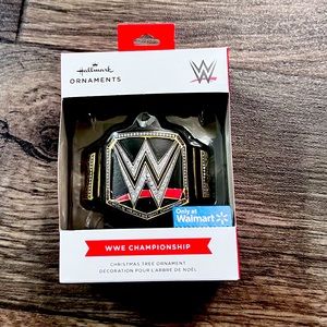WWE Championship Walmart exclusive ornament